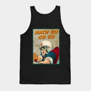 Funny Gifts Men  Auto Racing Vintage Classic Tank Top